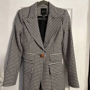 SMYTHE Houndstooth Blazer